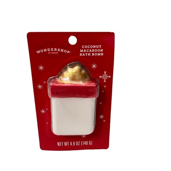 Target Wondershop Coconut Macaroon Bath Bomb Candle Shape 4.9 oz - Picture 3 of 4